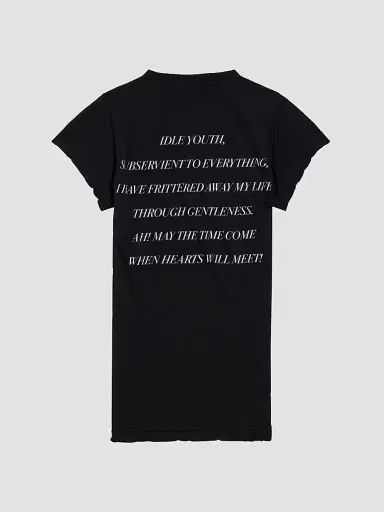 Balenciaga Women's The Song of The Highest Tower Small Fit T-Shirt - Black - Size Small | Thumbnail 2 Balenciaga Women's The Song of The Highest Tower Small Fit T-Shirt - Black - Size Small | Thumbnail 2