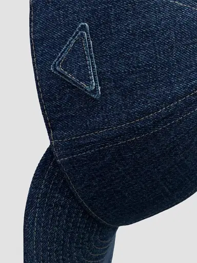 Prada Men's Denim Baseball Cap - Blue - Size XXL | Thumbnail 4 Prada Men's Denim Baseball Cap - Blue - Size XXL | Thumbnail 4
