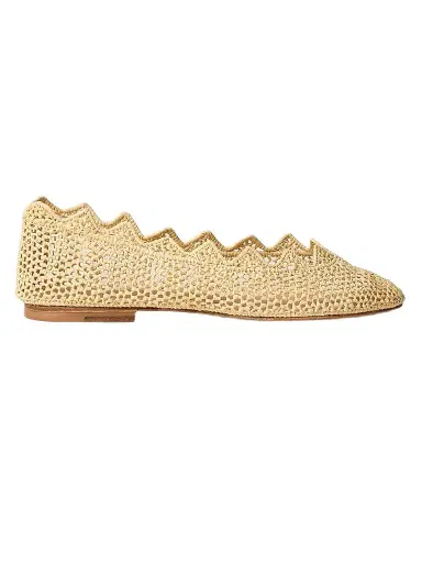 Odissì Women's Harper Woven Ballet Flats - Natural - Size 10 | Thumbnail 1 Odissì Women's Harper Woven Ballet Flats - Natural - Size 10 | Thumbnail 1