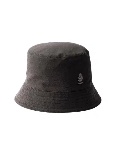 Prada Men's Old Gabardine Bucket Hat - Black - Size XL | Thumbnail 1 Prada Men's Old Gabardine Bucket Hat - Black - Size XL | Thumbnail 1