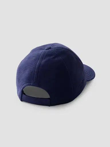 Prada Men's Old Cotton Satin Baseball Cap - Blue - Size XXL | Thumbnail 2 Prada Men's Old Cotton Satin Baseball Cap - Blue - Size XXL | Thumbnail 2