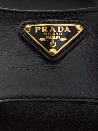 Prada Women's Leather Sandals - Black | Thumbnail 5 Prada Women's Leather Sandals - Black | Thumbnail 5