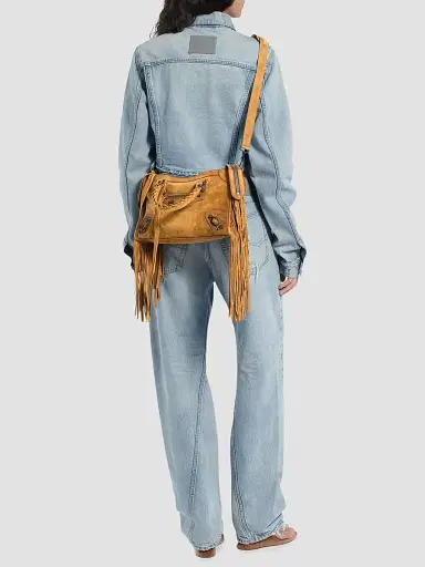 Balenciaga Women's Le City Top Handle Bag - Camel | Thumbnail 3 Balenciaga Women's Le City Top Handle Bag - Camel | Thumbnail 3
