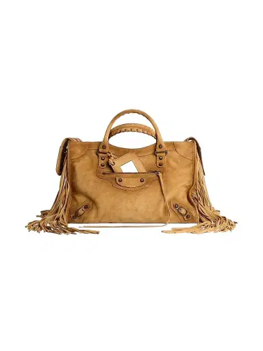 Balenciaga Women's Le City Top Handle Bag - Camel | Thumbnail 1 Balenciaga Women's Le City Top Handle Bag - Camel | Thumbnail 1