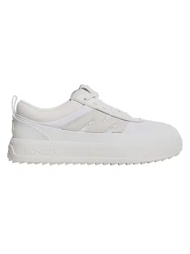 Moncler Women's Altive Sneakers in Nubuck and Suede - White | Thumbnail 1 Moncler Women's Altive Sneakers in Nubuck and Suede - White | Thumbnail 1