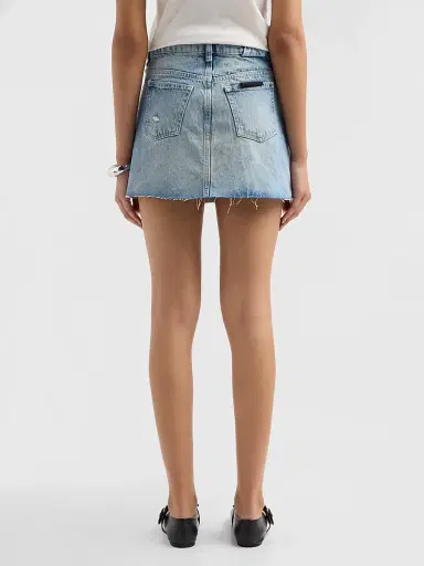 Ksubi Women's Higher Than Heaven Manhattan Denim Mini Skirt - Denim - Size 30 | Thumbnail 3 Ksubi Women's Higher Than Heaven Manhattan Denim Mini Skirt - Denim - Size 30 | Thumbnail 3