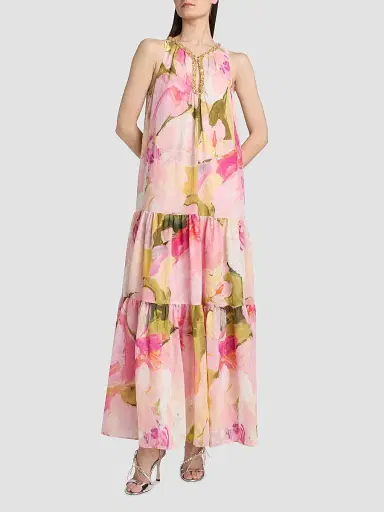 Acler Women's Forever Young Reeman Floral Maxi Dress - Garden Afternoon | Thumbnail 3 Acler Women's Forever Young Reeman Floral Maxi Dress - Garden Afternoon | Thumbnail 3