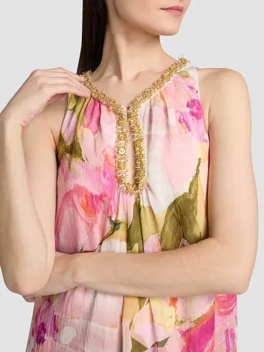Acler Women's Forever Young Reeman Floral Maxi Dress - Garden Afternoon | Thumbnail 6 Acler Women's Forever Young Reeman Floral Maxi Dress - Garden Afternoon | Thumbnail 6