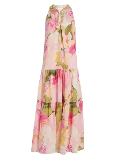 Acler Women's Forever Young Reeman Floral Maxi Dress - Garden Afternoon | Thumbnail 1 Acler Women's Forever Young Reeman Floral Maxi Dress - Garden Afternoon | Thumbnail 1