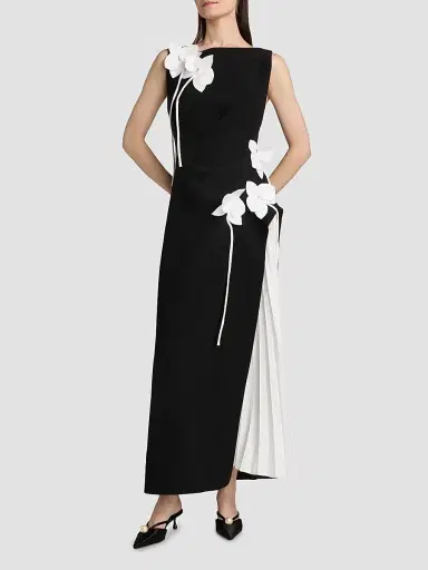 Acler Women's Forever Young Limisi Maxi Dress - Black And | Thumbnail 3 Acler Women's Forever Young Limisi Maxi Dress - Black And | Thumbnail 3