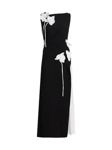 Acler Women's Forever Young Limisi Maxi Dress - Black And | Thumbnail 1 Acler Women's Forever Young Limisi Maxi Dress - Black And | Thumbnail 1