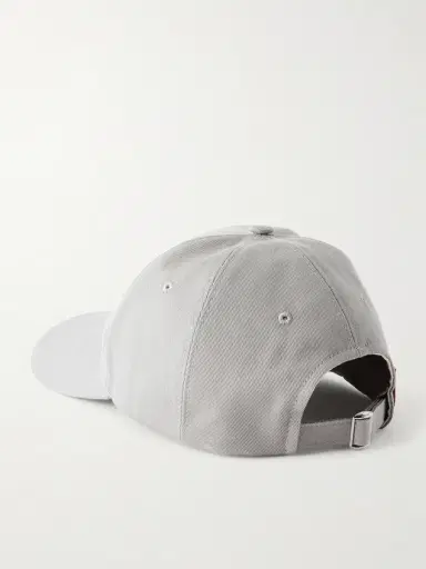 Loewe Leather-Trimmed Cotton Baseball Cap - Men | Thumbnail 4 Loewe Leather-Trimmed Cotton Baseball Cap - Men | Thumbnail 4