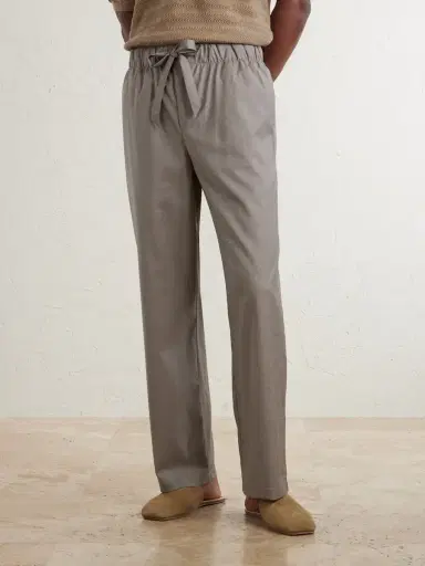 Frescobol Carioca Luan Straight-Leg Wool Drawstring Trousers - Men | Thumbnail 3 Frescobol Carioca Luan Straight-Leg Wool Drawstring Trousers - Men | Thumbnail 3
