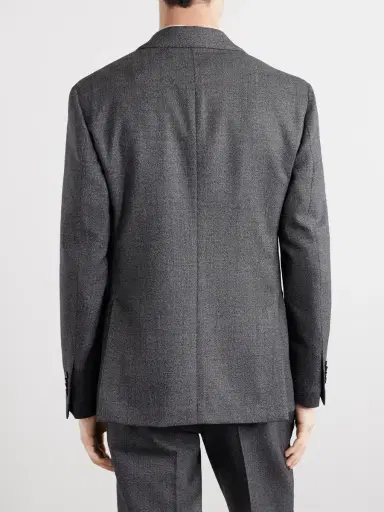 Lardini Double-Breasted Wool Suit Jacket - Men | Thumbnail 6 Lardini Double-Breasted Wool Suit Jacket - Men | Thumbnail 6