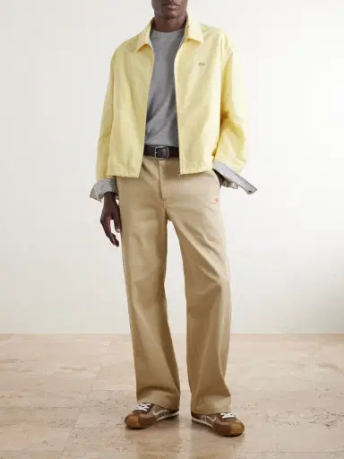 Loewe Logo-Embroidered Cotton-Blend Jacket - Men | Thumbnail 2 Loewe Logo-Embroidered Cotton-Blend Jacket - Men | Thumbnail 2