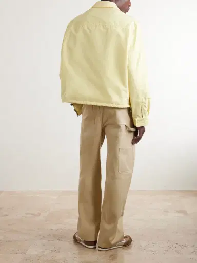 Loewe Logo-Embroidered Cotton-Blend Jacket - Men | Thumbnail 4 Loewe Logo-Embroidered Cotton-Blend Jacket - Men | Thumbnail 4