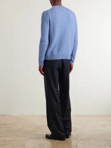 Slowear Slim-Fit Ribbed Wool Sweater - Men | Thumbnail 4 Slowear Slim-Fit Ribbed Wool Sweater - Men | Thumbnail 4
