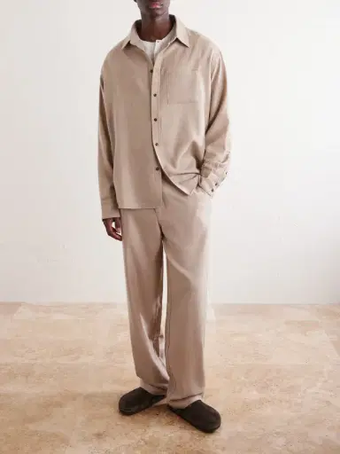 The Elder Statesman Wool and Cashmere-Blend Shirt - Men | Thumbnail 2 The Elder Statesman Wool and Cashmere-Blend Shirt - Men | Thumbnail 2