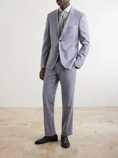 MR P. Wool, Silk and Linen-Blend Suit Jacket - Men | Thumbnail 2 MR P. Wool, Silk and Linen-Blend Suit Jacket - Men | Thumbnail 2