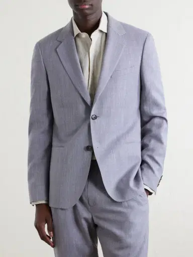 MR P. Wool, Silk and Linen-Blend Suit Jacket - Men | Thumbnail 3 MR P. Wool, Silk and Linen-Blend Suit Jacket - Men | Thumbnail 3