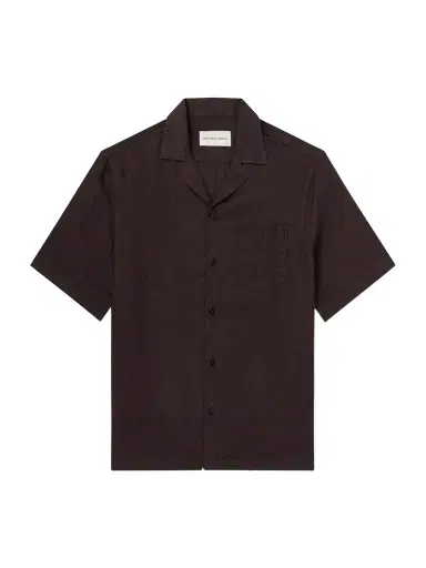 Frescobol Carioca Angelo Camp-Collar Linen Shirt - Men | Thumbnail 1 Frescobol Carioca Angelo Camp-Collar Linen Shirt - Men | Thumbnail 1