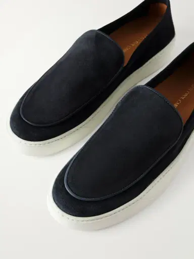 Frescobol Carioca Vela Suede Loafers - Men | Thumbnail 5 Frescobol Carioca Vela Suede Loafers - Men | Thumbnail 5