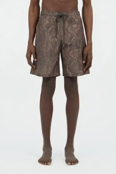 Roberto Cavalli Swimsuit in Dark Python Print | Thumbnail 2 Roberto Cavalli Swimsuit in Dark Python Print | Thumbnail 2