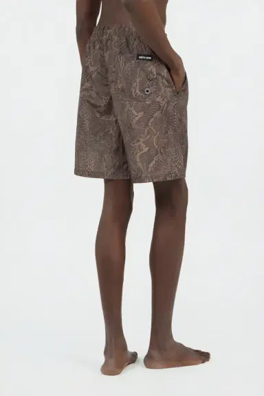 Roberto Cavalli Swimsuit in Dark Python Print | Thumbnail 3 Roberto Cavalli Swimsuit in Dark Python Print | Thumbnail 3