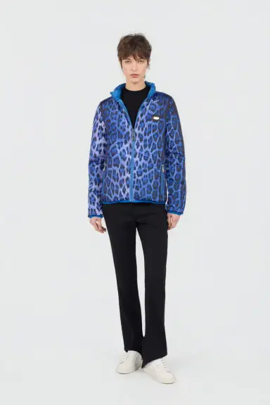 Roberto Cavalli Bomber in Leopard Print | Thumbnail 6 Roberto Cavalli Bomber in Leopard Print | Thumbnail 6