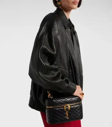 Saint Laurent Gaby Large leather vanity bag | Thumbnail 6 Saint Laurent Gaby Large leather vanity bag | Thumbnail 6
