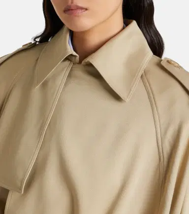 The Frankie Shop Elva twill trench coat | Thumbnail 5 The Frankie Shop Elva twill trench coat | Thumbnail 5