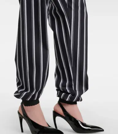 The Attico Striped cotton sweatpants | Thumbnail 6 The Attico Striped cotton sweatpants | Thumbnail 6