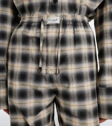 The Attico Checked cotton sweatpants | Thumbnail 5 The Attico Checked cotton sweatpants | Thumbnail 5