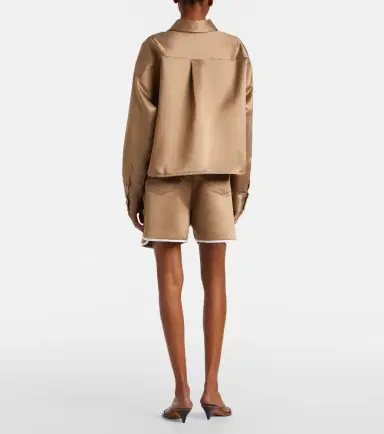 The Frankie Shop Adia satin shorts | Thumbnail 5 The Frankie Shop Adia satin shorts | Thumbnail 5