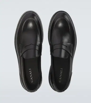 Canali Leather penny loafers | Thumbnail 4 Canali Leather penny loafers | Thumbnail 4
