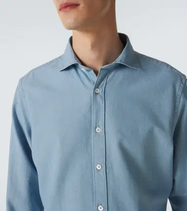 Canali Cotton shirt | Thumbnail 5 Canali Cotton shirt | Thumbnail 5