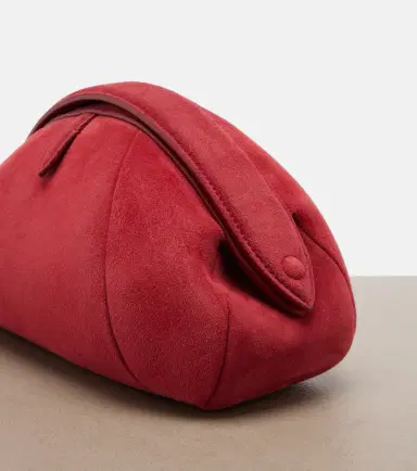 Alaia Alaïa Purse Small suede clutch | Thumbnail 3 Alaia Alaïa Purse Small suede clutch | Thumbnail 3