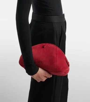 Alaia Alaïa Purse Small suede clutch | Thumbnail 6 Alaia Alaïa Purse Small suede clutch | Thumbnail 6