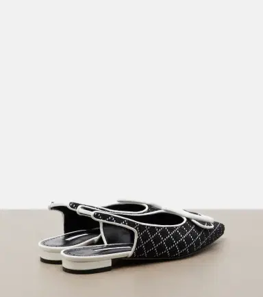 Manolo Blahnik Maylura raffia-effect slingback flats | Thumbnail 3 Manolo Blahnik Maylura raffia-effect slingback flats | Thumbnail 3