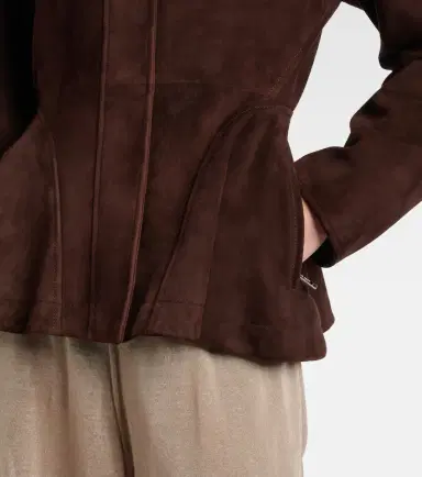 Alaïa Alaïa Peplum suede jacket | Thumbnail 7 Alaïa Alaïa Peplum suede jacket | Thumbnail 7
