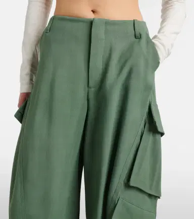 Alaïa Alaïa Mid-rise cargo pants | Thumbnail 3 Alaïa Alaïa Mid-rise cargo pants | Thumbnail 3