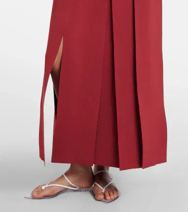 Alaïa Alaïa Pleated midi skirt | Thumbnail 6 Alaïa Alaïa Pleated midi skirt | Thumbnail 6