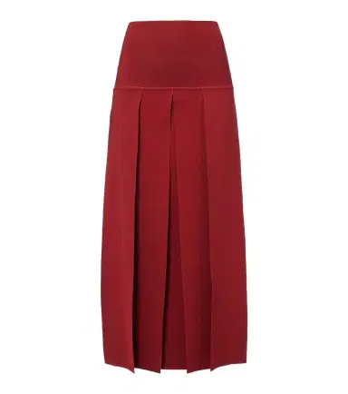Alaïa Alaïa Pleated midi skirt | Thumbnail 1 Alaïa Alaïa Pleated midi skirt | Thumbnail 1