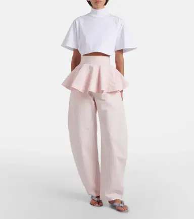 Alaïa Alaïa High-rise barrel-leg jeans | Thumbnail 5 Alaïa Alaïa High-rise barrel-leg jeans | Thumbnail 5