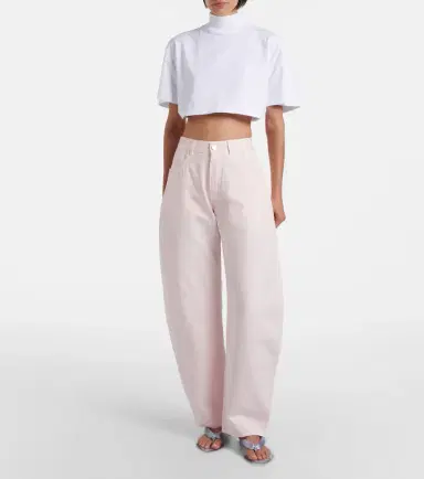 Alaïa Alaïa High-rise barrel-leg jeans | Thumbnail 7 Alaïa Alaïa High-rise barrel-leg jeans | Thumbnail 7