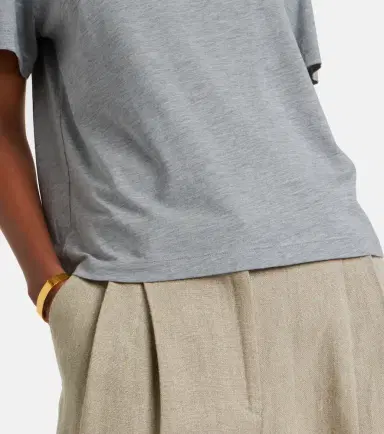 Toteme Jersey T-shirt | Thumbnail 6 Toteme Jersey T-shirt | Thumbnail 6