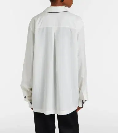 Toteme Oversized silk shirt | Thumbnail 2 Toteme Oversized silk shirt | Thumbnail 2