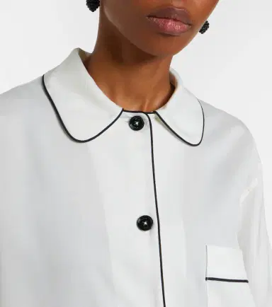 Toteme Oversized silk shirt | Thumbnail 4 Toteme Oversized silk shirt | Thumbnail 4