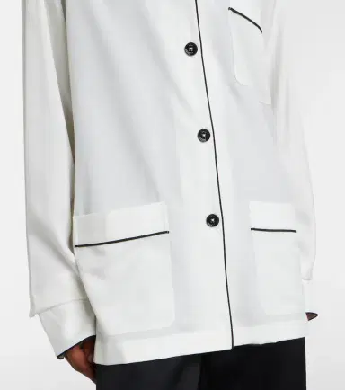 Toteme Oversized silk shirt | Thumbnail 6 Toteme Oversized silk shirt | Thumbnail 6