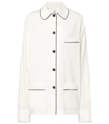 Toteme Oversized silk shirt | Thumbnail 1 Toteme Oversized silk shirt | Thumbnail 1
